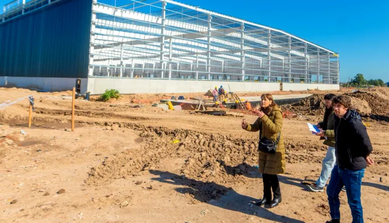 Andreotti acelera con una obra clave en el Parque Industrial de San Fernando
