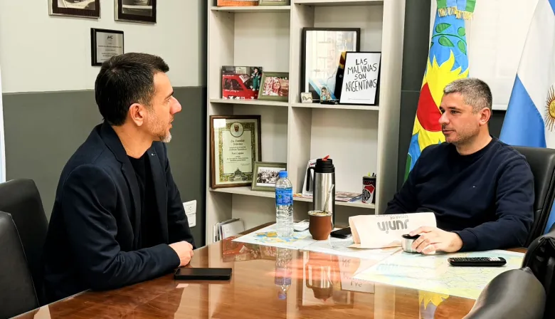 Petrecca se reunió con autoridades bonaerenses para gestionar obras de mejoras para Junín