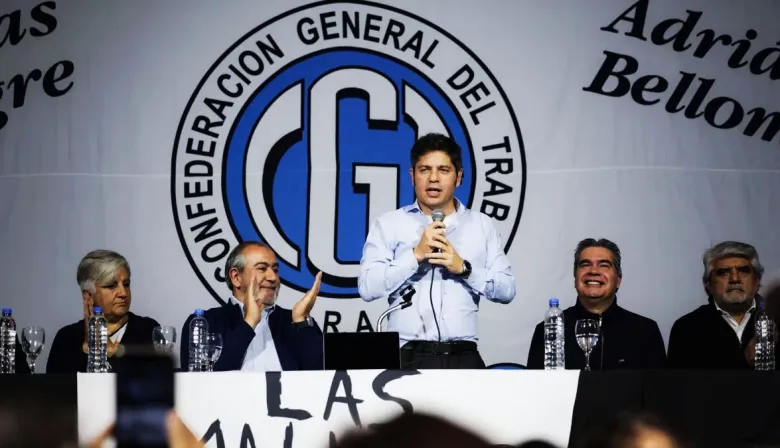 “¿Qué macro va a andar bien, si a la gente no le alcanza?": Kicillof y un acto junto a la CGT del Chaco