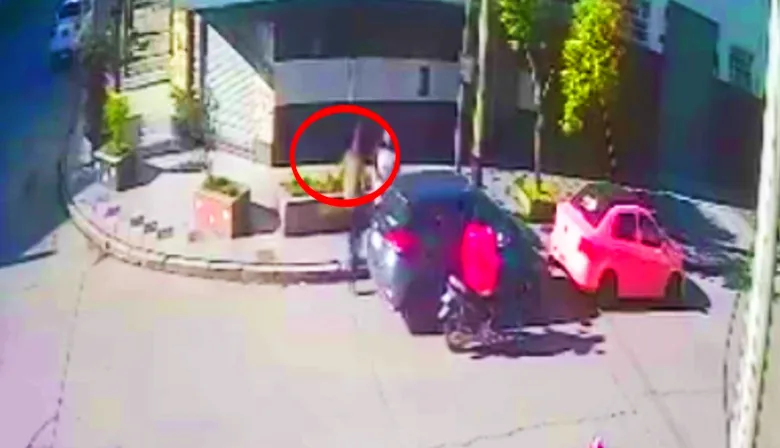 Arrastraron a una jubilada y en medio minuto robaron un auto en Mar del Plata
