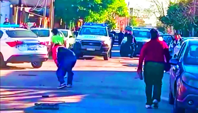 Quién controla el Conurbano: policías golpeados y patrulla destruida en Avellaneda
