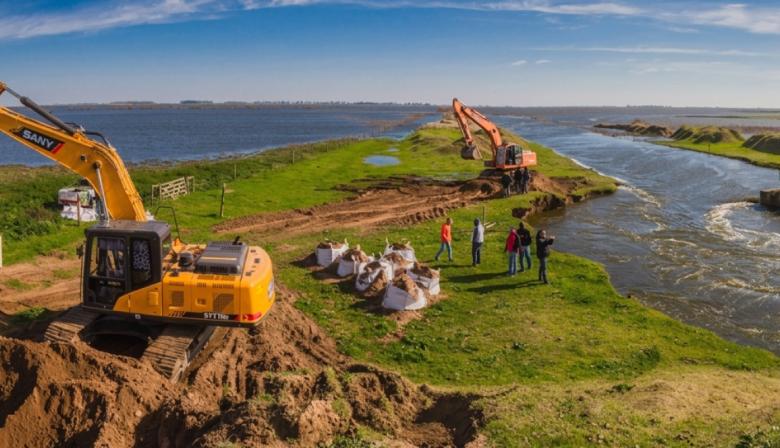 Obras clandestinas en el Río Salado: el Gobierno bonaerense puso en marcha un plan para regularizarlas