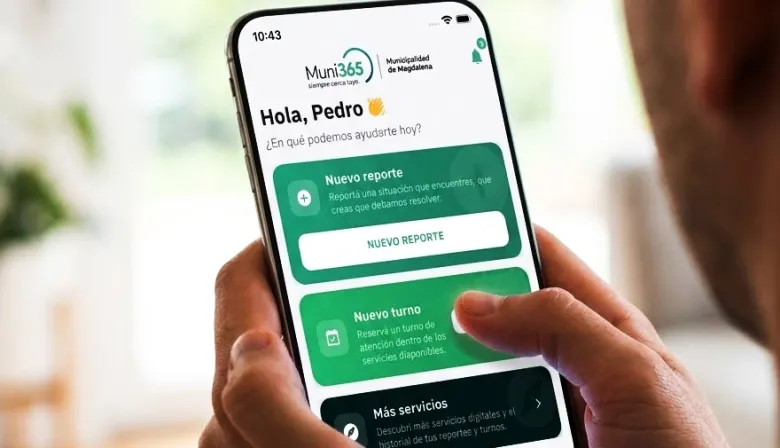 Muni 365: Magdalena presentó la nueva app que pone los servicios del Municipio al alcance de los vecinos.