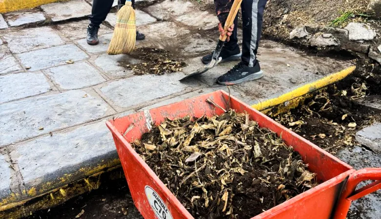 Chaves Municipio continúa con trabajos de mantenimiento y embellecimiento en espacios públicos
