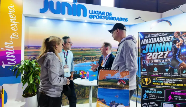 Junín marcó presencia histórica en la FIT 2026 con stand propio y un saldo altamente positivo