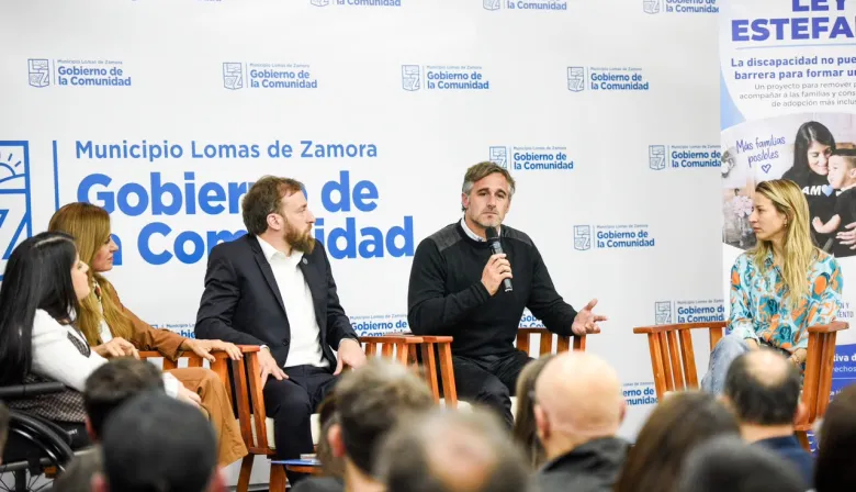 Achával acompaña el proyecto nacional que busca fortalecer la adopción con perspectiva de discapacidad