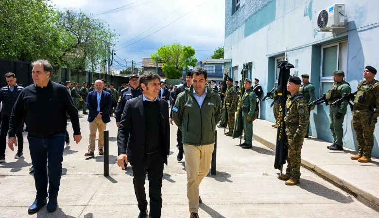 Nueva base de la UTOI: Kicillof le brinda ayuda a Ramón Lanús para mantener la seguridad en San Isidro