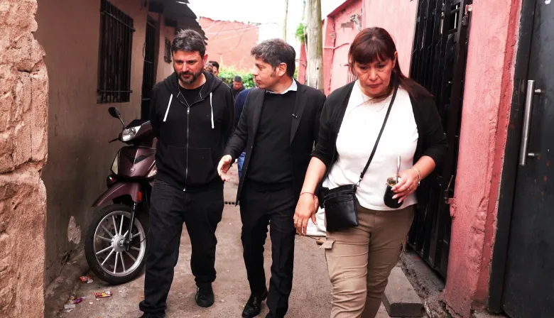 Luego de ubicarlo como segundo candidato por detrás de Cristina, Grabois se mostró con Kicillof