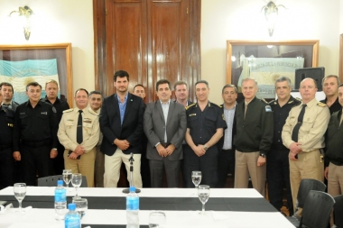 Ritondo y Burzaco coordinaron el arribo de las fuerzas federales a municipios del sur del Conurbano
