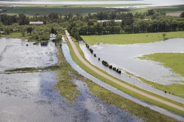 Inundaciones: Provincia decretó la Emergencia Agropecuaria en General Villegas y Carlos Tejedor
