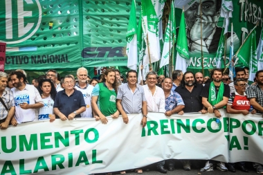 Paro y movilización, ATE vuelve a exigir la reapertura de paritarias