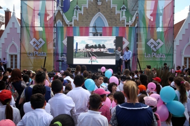 Garro y Wirzt anunciaron la refundación de la República de los Niños en su 65º aniversario