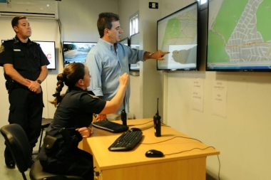 Operativo Sol: Ritondo recorrió el Centro de Operaciones Atlántico en Madariaga