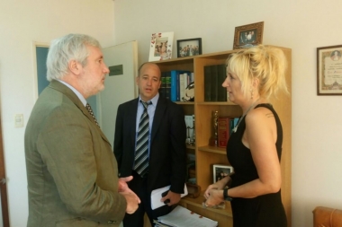 Con perfil alto, Conte Grand  realizó su primera recorrida  al departamento judicial Moreno-Gral Rodríguez