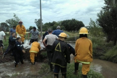 General Villegas y tres pueblos más volvieron a quedar bajo el agua