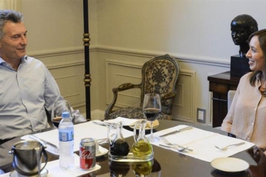 Tras sus vacaciones en México, Vidal se reunió con Macri en Olivos