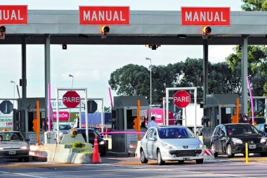 Nuevo tarifazo: aumentarán hasta un 70 por ciento los peajes que controla AUBASA