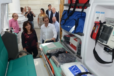 Realizaron los últimos preparativos para la llegada del SAME a La Plata