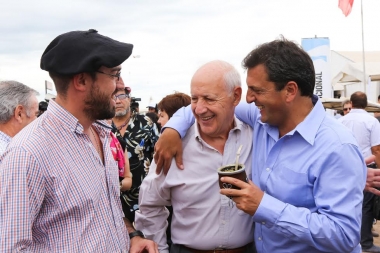 Massa en la ExpoAgro: "Argentina tiene que transformarse en una fábrica mundial de alimentos"