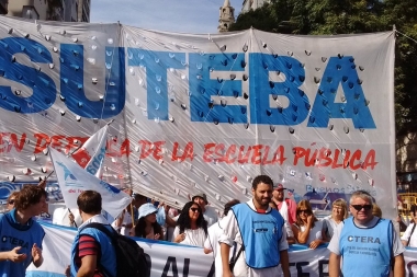 En medio del conflicto docente, desde SUTEBA denuncian "irregularidad" en la conciliación obligatoria