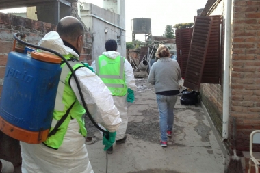 Provincia comenzó el operativo “Vuelta a casa” para los afectados por la inundación de Salto