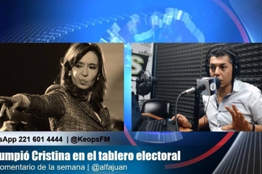 Cristina irrumpió en el tablero electoral: ¿Será candidata?