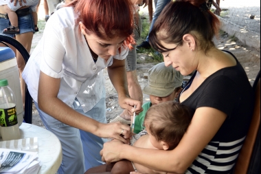 Almirante Brown: Inició la campaña de vacunación antrigripal gratuita para niños y embarazadas
