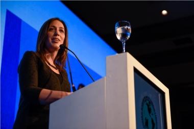 Vidal apuntó contra Scioli: “Ahora los fondos se reparten por coparticipación y no por amiguismo”