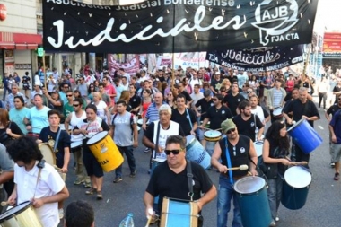 En rechazo al aumento unilateral de Provincia, judiciales volverán a realizar un paro de 48 horas