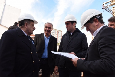 En recorrida por Mar del Plata, Mosca destacó el trabajo que hace Cambiemos con la obra pública