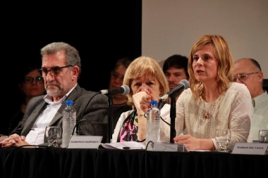 Desde la Octava, Saintout se manifestó en favor del reclamo salarial de docentes universitarios