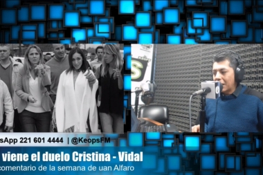 ¿Polarización? Se viene el duelo Cristina-Vidal en el tablero electoral legislativo 2017