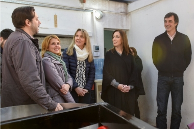 Vidal, Bullrich y Gladys González continúan con la campaña: visita una pyme en Munro