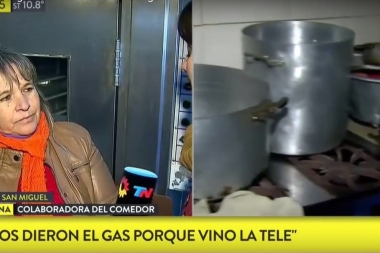 Insólito, le cortaron el gas a comedor donde van 215 chicos porque no pudo pagar la factura