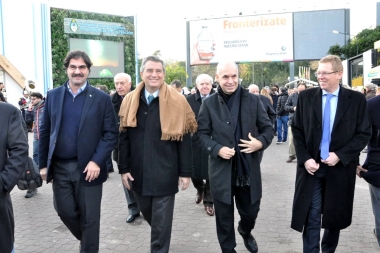 Desde La Rural, Ministro de Vidal cruzó a Cristina y la acusó de “ningunear al campo”