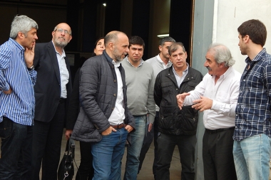 Desde La Plata, Dattellis y Di Marzio afirmaron: "Cumplir pone en el centro de escena el trabajo”