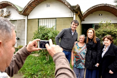 Vidal sigue con las recorridas junto a Bullrich y Ocaña: se reunieron con vecinos en Merlo