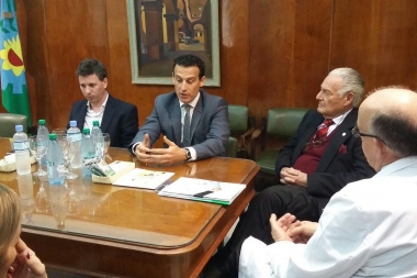 De cara a las PASO, Cháves y Martelli visitaron el Hospital Italiano de La Plata