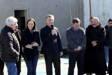 Tras el resultado de las PASO, Macri y Vidal fueron a Varela y lanzaron un programa comunitario