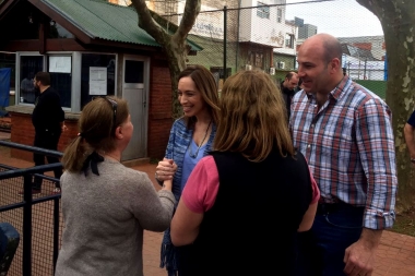 Vidal volvió a Quilmes, junto a Molina y Campanella, para recuperar votos en el distrito