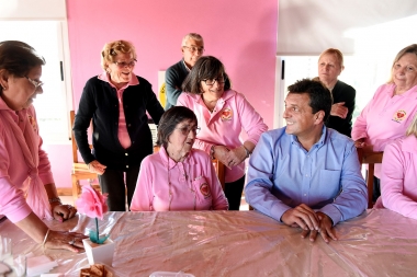 Massa continúa con recorridas en el Interior en busca de romper la polarización en octubre