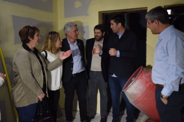Mosca inauguró y recorrió obras junto a intendentes en Patagones, Villarino y Punta Alta