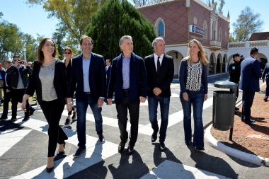 Macri estuvo en La Plata: junto a Vidal y Garro reinauguraron la República de los Niños