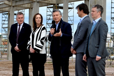 Macri y Vidal volvieron a compartir acto y anunciaron inversiones para Bahía Blanca