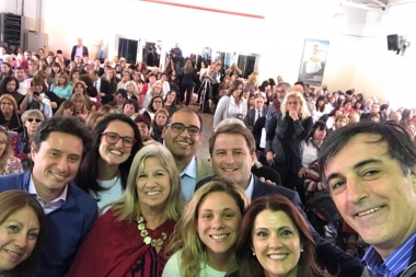 Campbell, E. Bullrich y Sánchez Zinny en jornada de educación en San Fernando