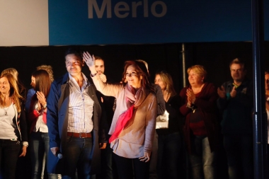 Desde Merlo, Cristina pidió “convencer a los que consideran que las cosas no están bien”