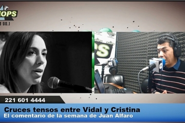Cruces tensos entre Vidal y Cristina en el tramo final de la campaña