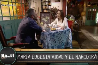 Vidal suspendió los actos pero dio entrevista: habló de Maldonado y le respondió a Cristina
