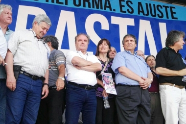 En la previa a la discusión paritaria, UDOCBA movilizó contra las reformas de Cambiemos