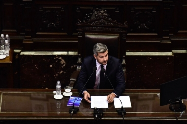 Reapareció Peña, defendió Presupuesto 2019 y aseguró que es el “camino hacia el equilibro fiscal”